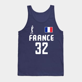 Wembanyama France Jersey (Front/Back) Tank Top